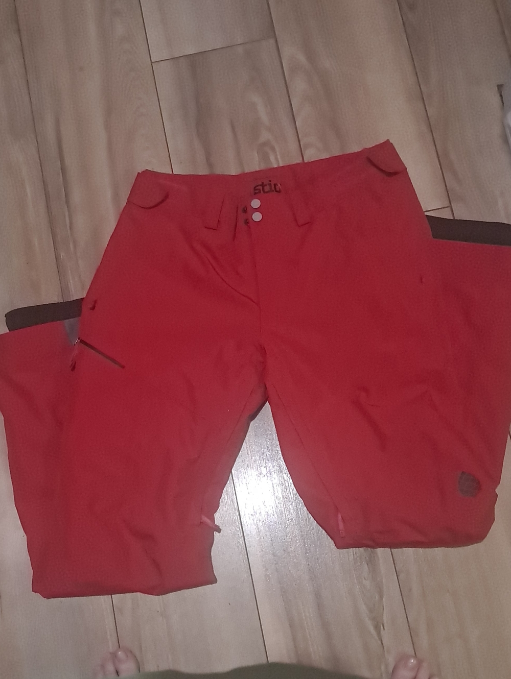 Stio Red Kids Jogger Pants